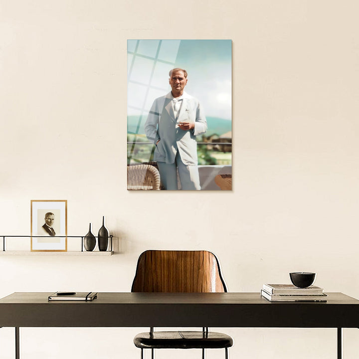 Atatürk Gazi Orman Çiftliği'nde Cam Tablo - ATC038