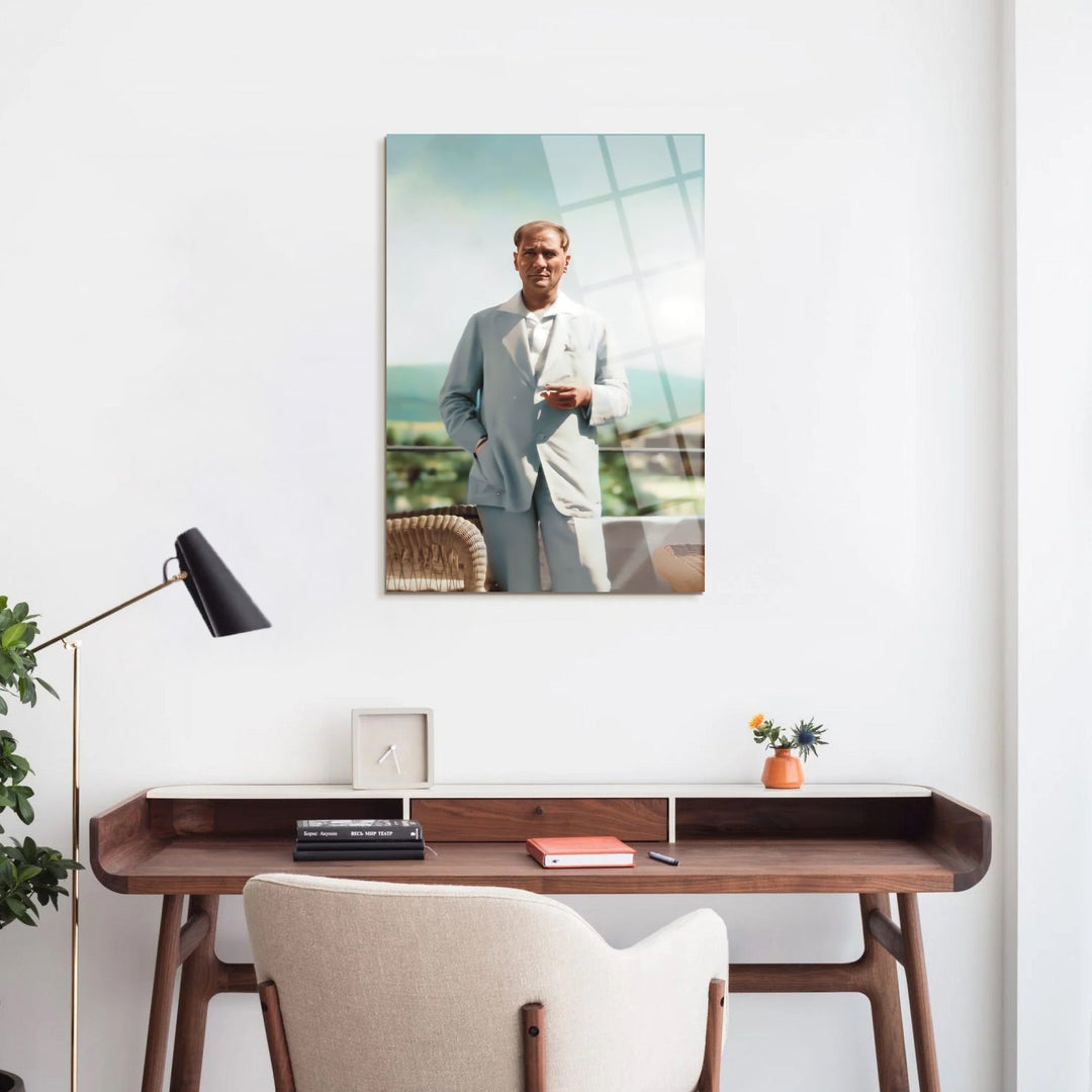 Atatürk Gazi Orman Çiftliği'nde Cam Tablo - ATC038