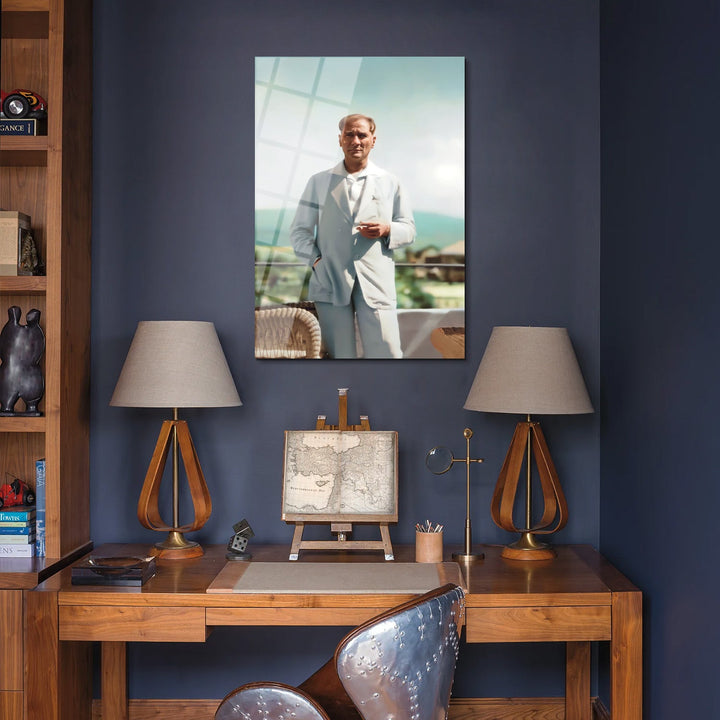 Atatürk Gazi Orman Çiftliği'nde Cam Tablo - ATC038