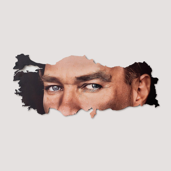 Türkiye Haritası Renkli Metal Duvar Tablosu - APT727