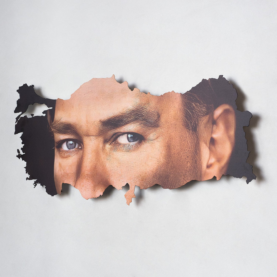 Türkiye Haritası Renkli Metal Duvar Tablosu - APT727