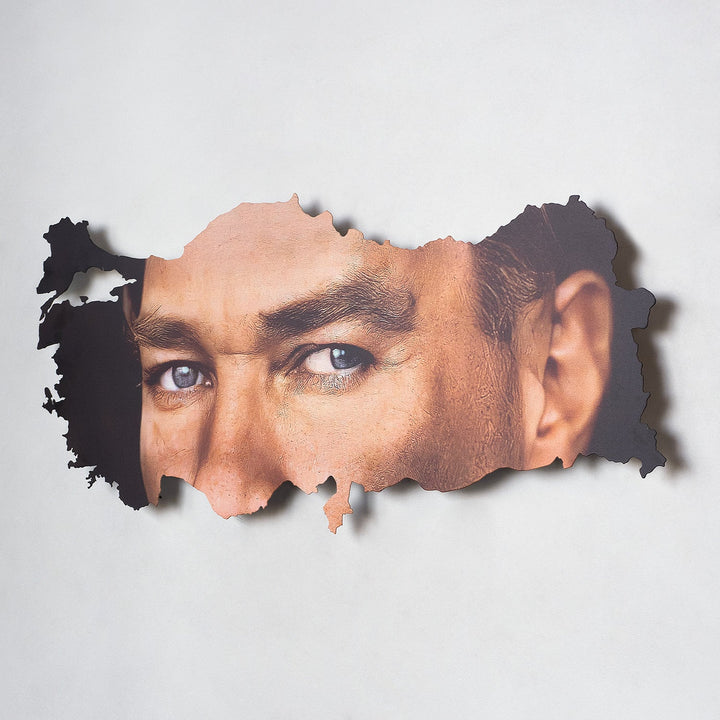 Türkiye Haritası Renkli Metal Duvar Tablosu - APT727