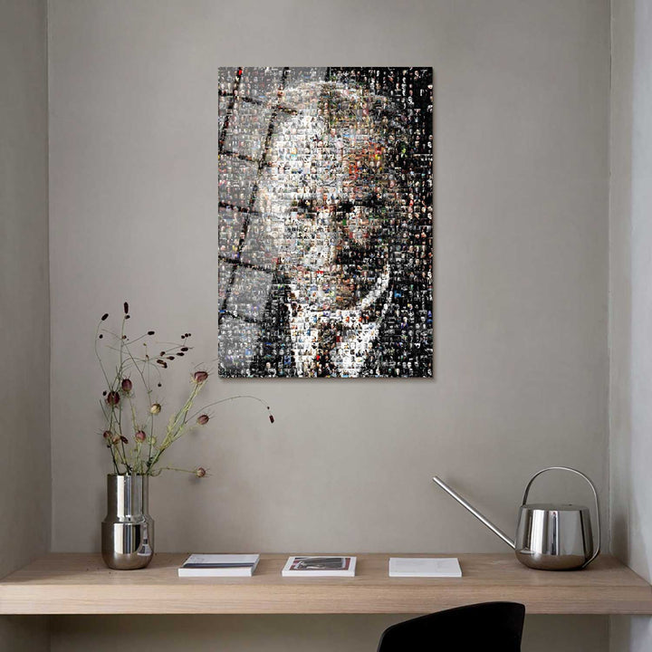 Atatürk Kolaj Cam Tablo - ATC063