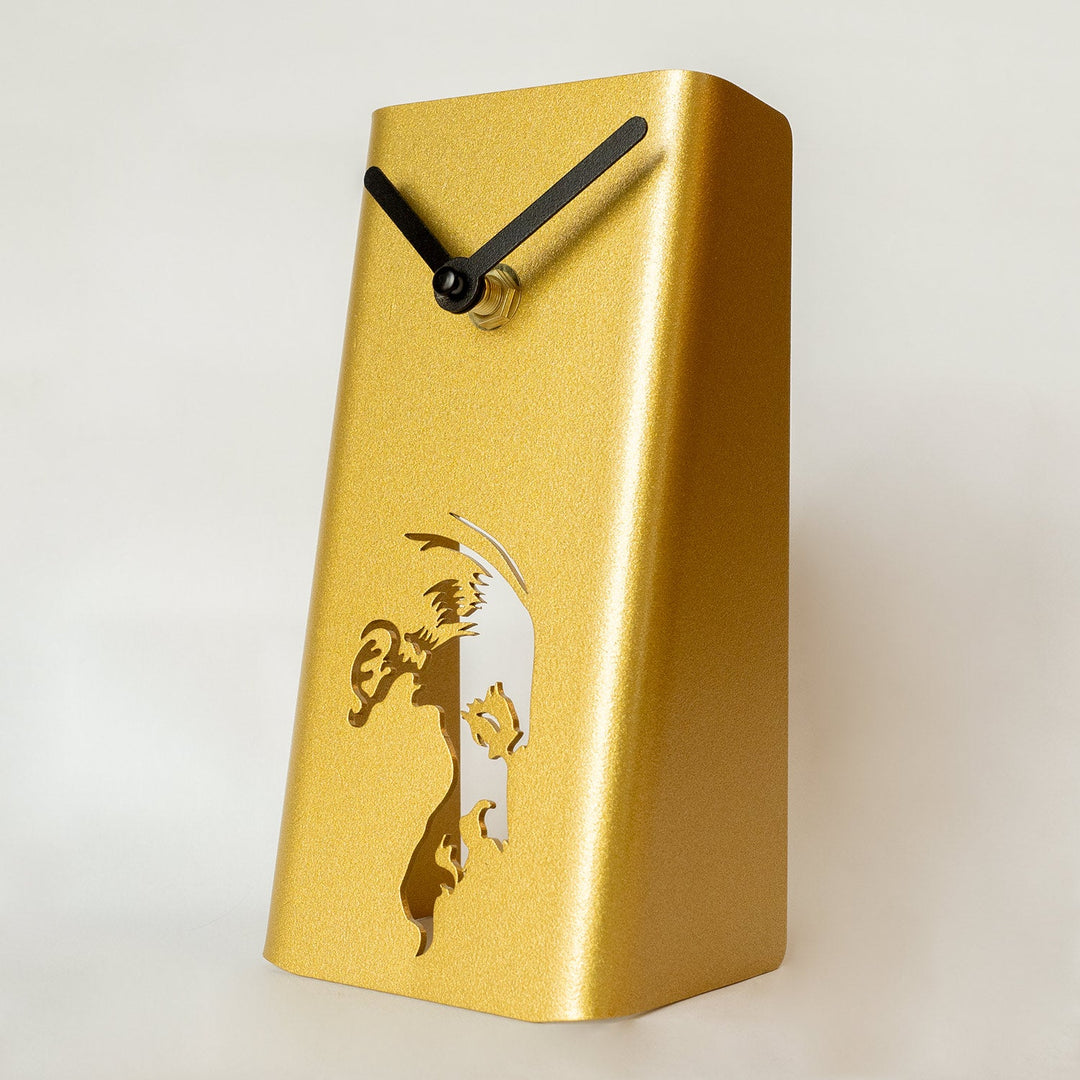 Atatürk Metal Masaüstü Saat - APS121