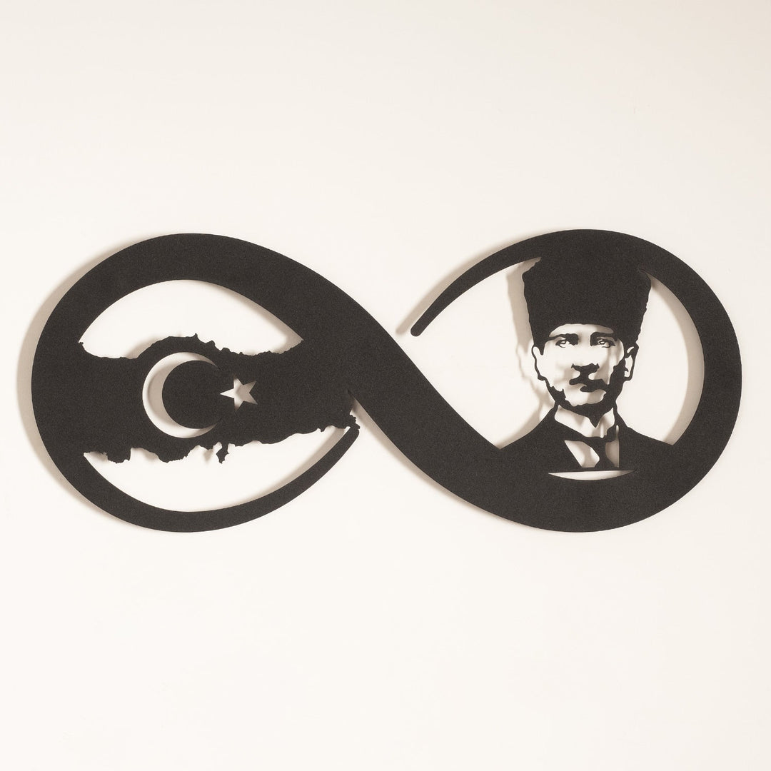 Metal "Sonsuza Kadar Atatürk ve Türkiye" Tablosu - APT752