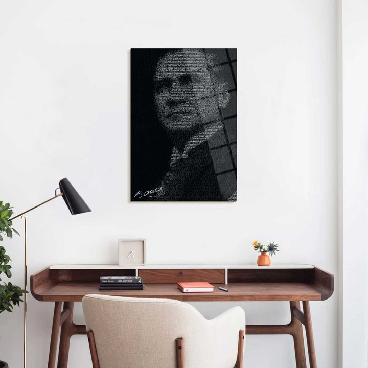 Ey Türk Gençliği! Cam Tablo - ATC059