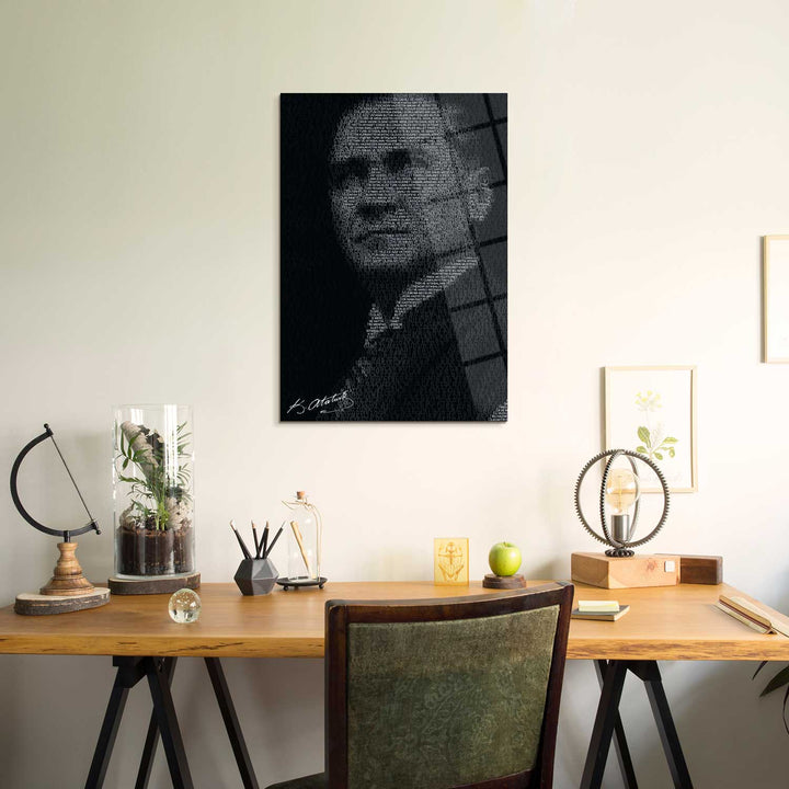 Ey Türk Gençliği! Cam Tablo - ATC059