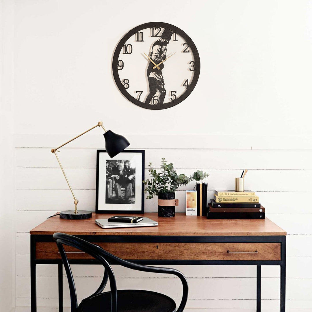 Kocatepe Metal Duvar Saati - APS135