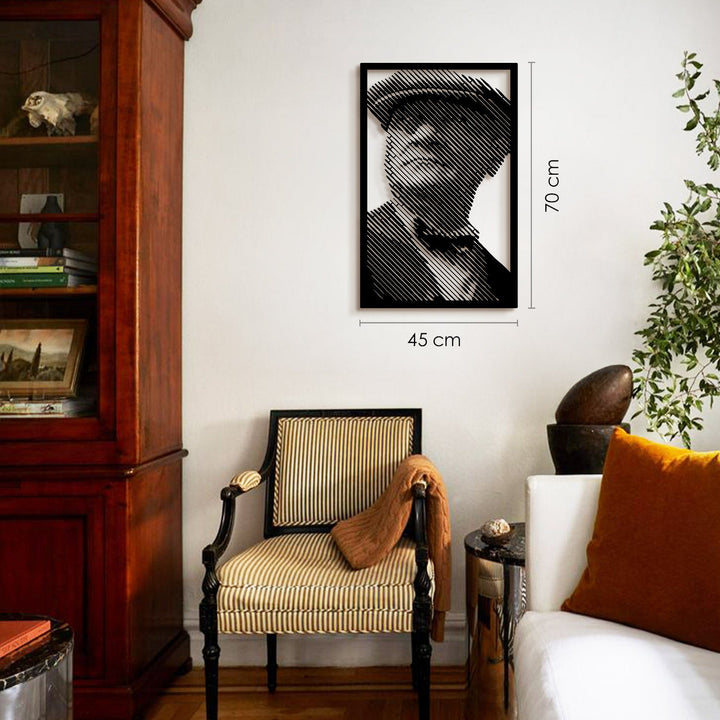 Önder Atatürk Metal Duvar Tablosu - APT830