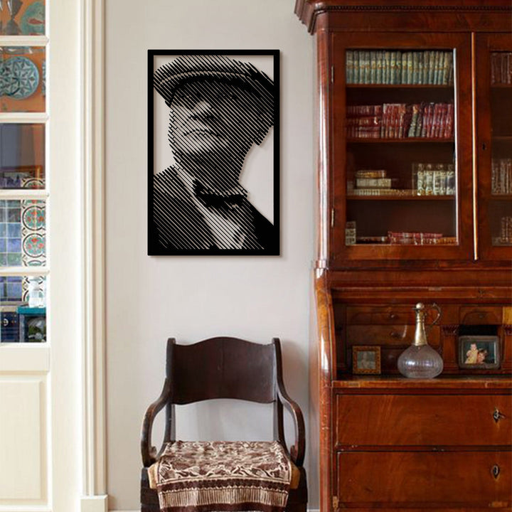 Önder Atatürk Metal Duvar Tablosu - APT830