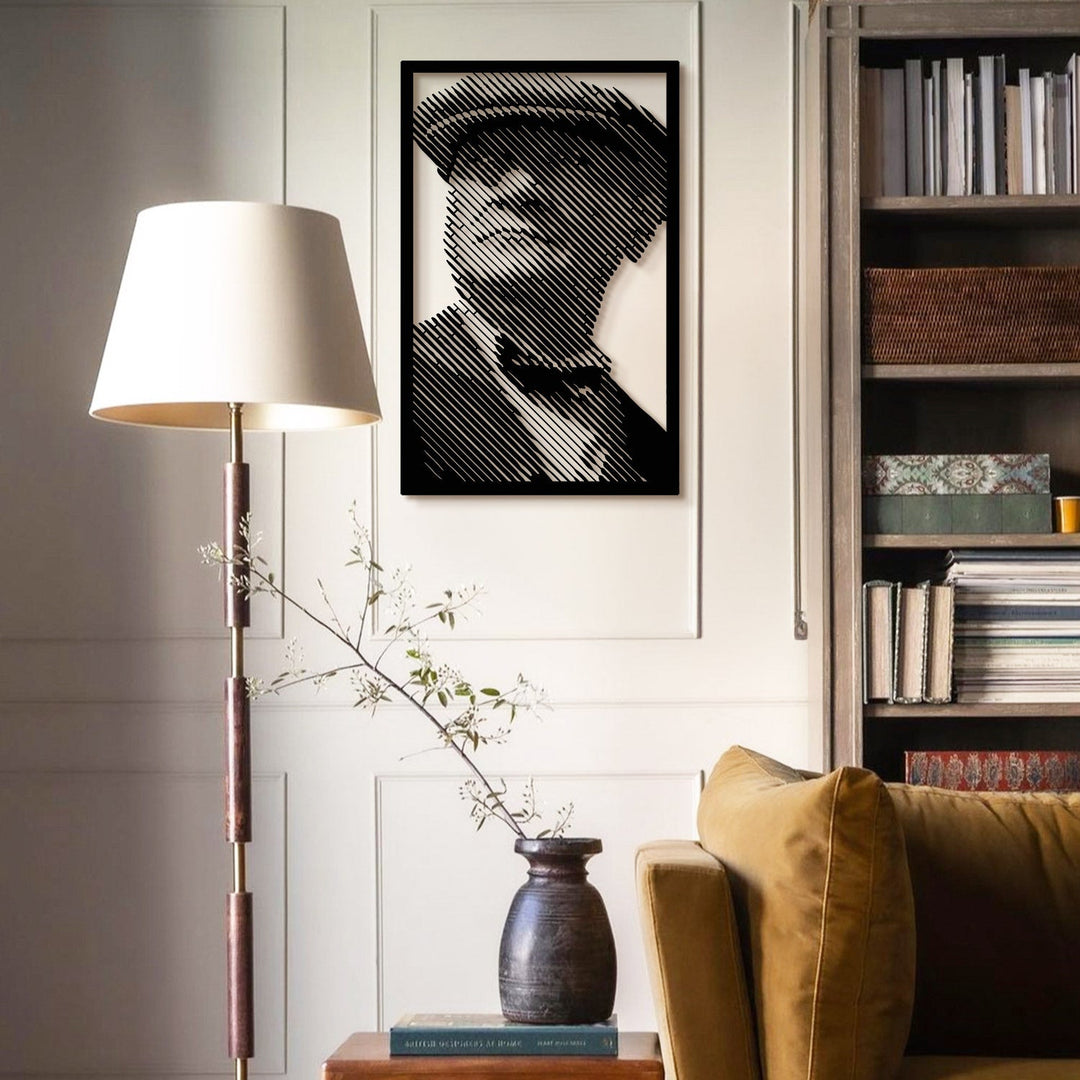 Önder Atatürk Metal Duvar Tablosu - APT830