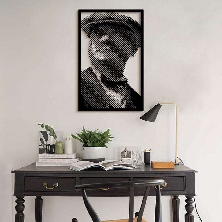 Önder Atatürk Metal Duvar Tablosu - APT830