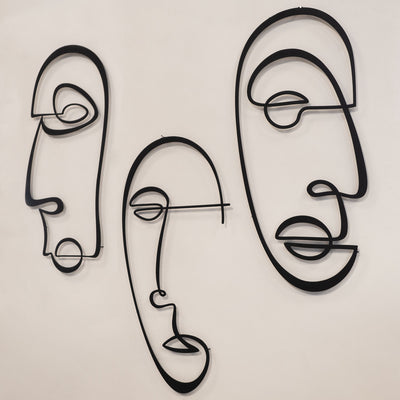 Abstract Line Art Set of 3