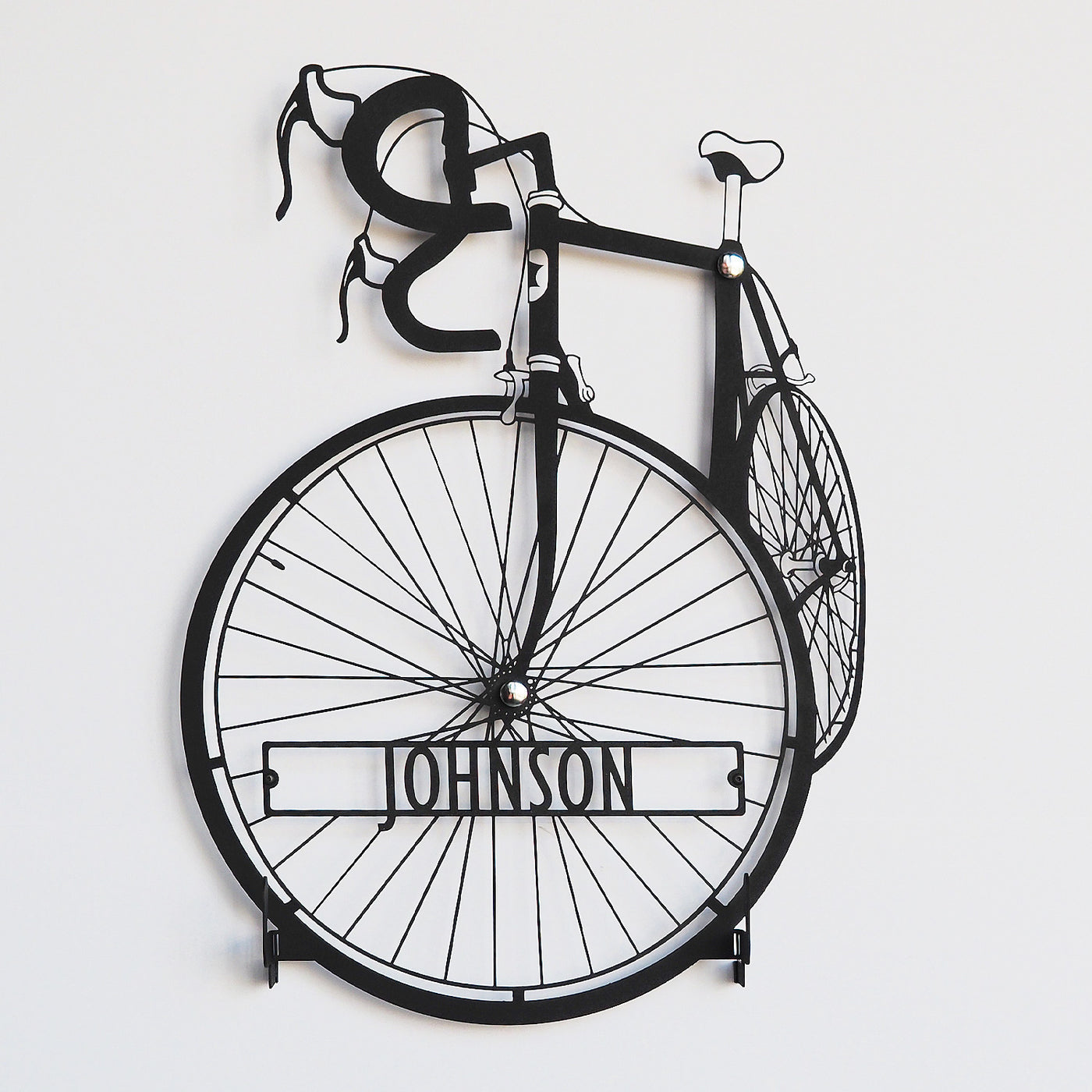 Personalized Bicycle Helmet Wall Hanger
