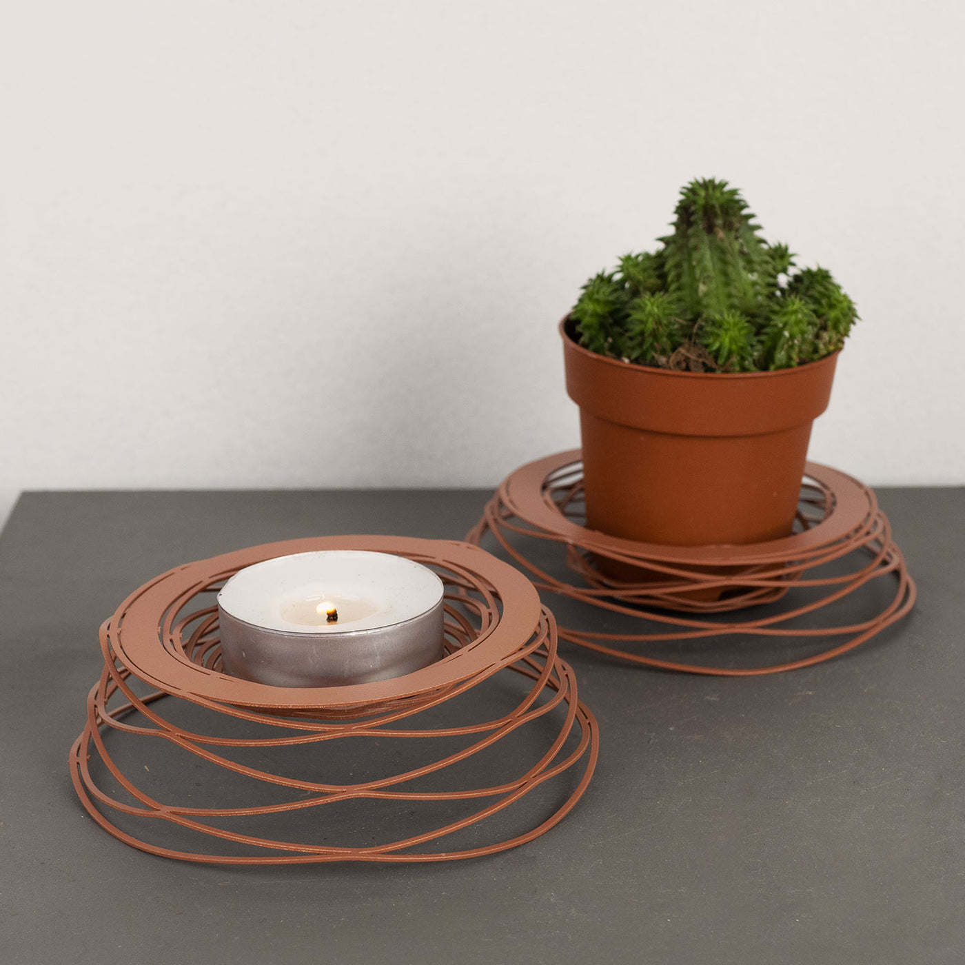 Spiral Tabletop Accessories Set of 2
