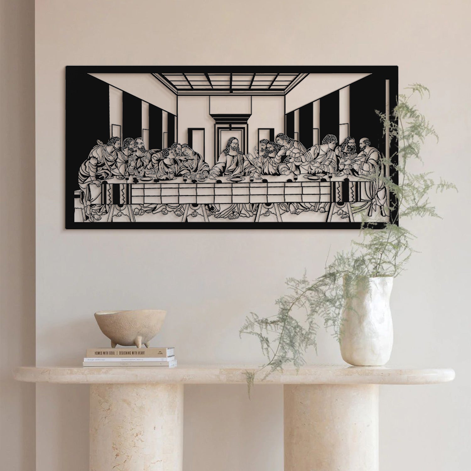 The Last Supper Metal Wall Art – Artepera